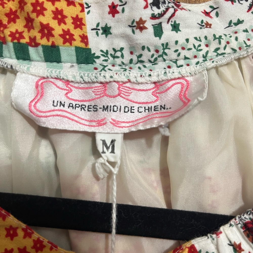 Cottage Core Mini Patchwork Skirt - image 2